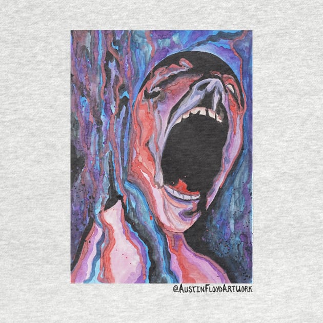 Series of Screams - Hatred by Austin Floyd Artwork